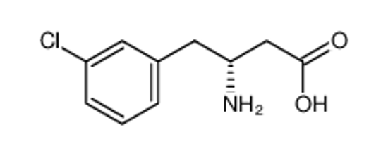 Picture of (3R)-3-amino-4-(3-chlorophenyl)butanoic acid