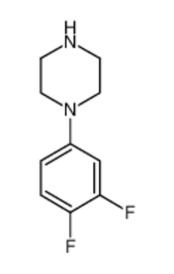 Picture of 1-(3,4-Difluorophenyl)piperazine