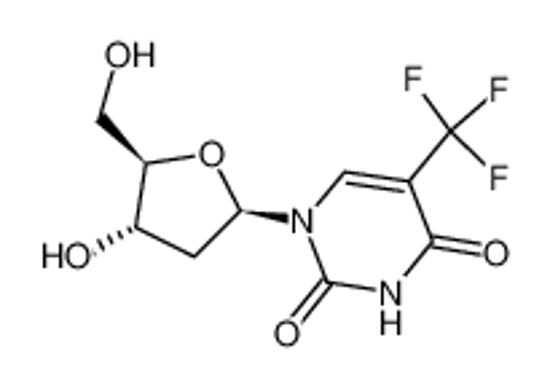 Picture of trifluridine