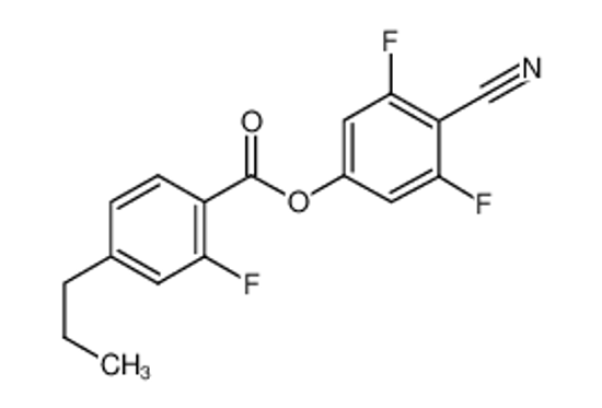 Picture of Benzoic acid, 2-fluoro-4-propyl-, 4-cyano-3,5-difluorophenyl ester