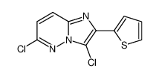 Picture of 3,6-dichloro-2-thiophen-2-ylimidazo[1,2-b]pyridazine