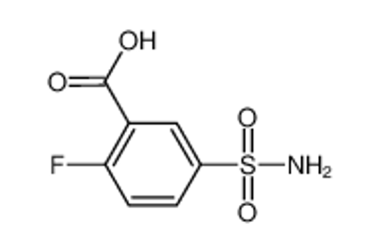 Picture of 2-fluoro-5-sulfamoylbenzoic acid