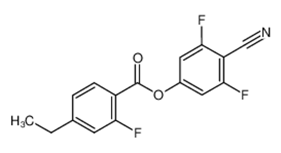 Picture of (4-cyano-3,5-difluorophenyl) 4-ethyl-2-fluorobenzoate