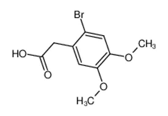 Picture of 2-Bromo-4,5-dimethoxyphenylacetic acid