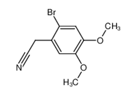 Picture of 2-Bromo-4,5-dimethoxyphenylacetonitrile