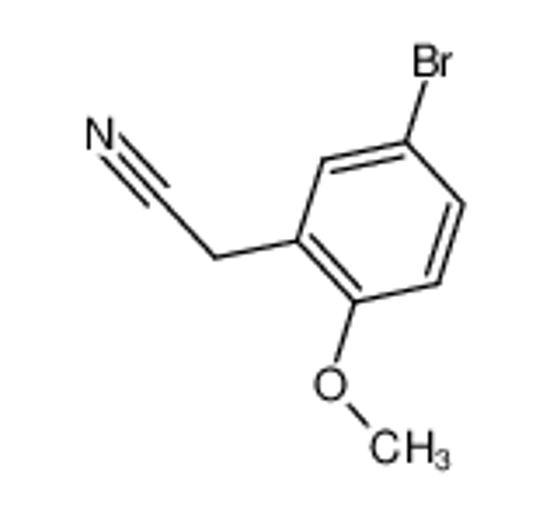Picture of 2-(5-bromo-2-methoxyphenyl)acetonitrile