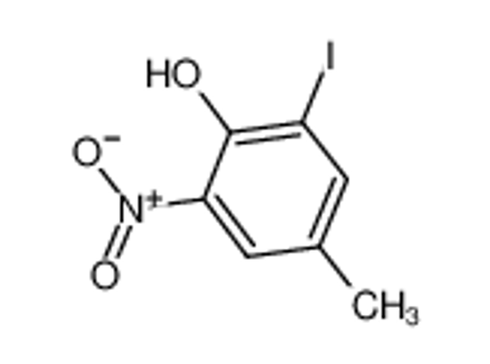Imagem de 2-IODO-4-METHYL-6-NITROPHENOL
