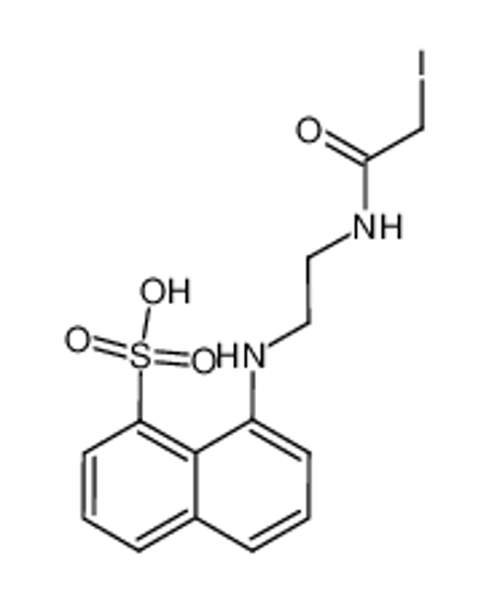 Picture of 8-[2-[(2-iodoacetyl)amino]ethylamino]naphthalene-1-sulfonic acid