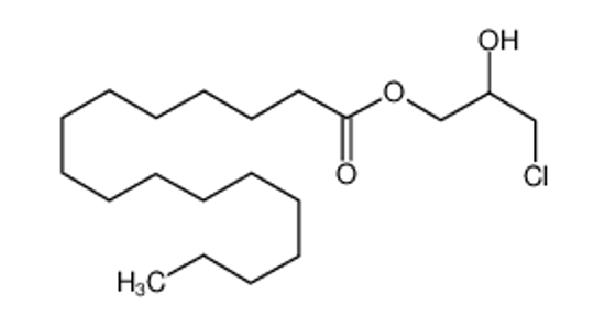 Imagem de (3-chloro-2-hydroxypropyl) heptadecanoate