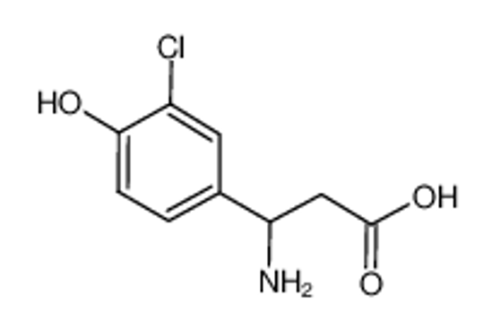 Picture of 3-amino-3-(3-chloro-4-hydroxyphenyl)propanoic acid