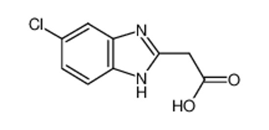 Picture of 2-(6-chloro-1H-benzimidazol-2-yl)acetic acid
