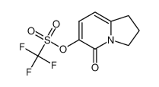 Picture of (5-oxo-2,3-dihydro-1H-indolizin-6-yl) trifluoromethanesulfonate