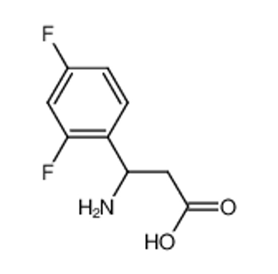 Picture of 3-amino-3-(2,4-difluorophenyl)propanoic acid