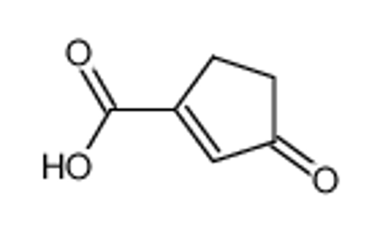 Picture of 3-oxocyclopent-1-enecarboxylic acid