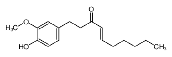 Picture of (E)-1-(4-hydroxy-3-methoxyphenyl)dec-4-en-3-one