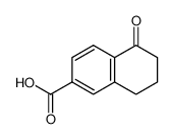 Picture of 5-Oxo-5,6,7,8-tetrahydronaphthalene-2-carboxylic acid