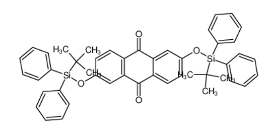 Изображение 2,6-DI([1-(TERT-BUTYL)-1,1-DIPHENYLSILYL]OXY)-9,10-DIHYDROANTHRACENE-9,10-DIONE