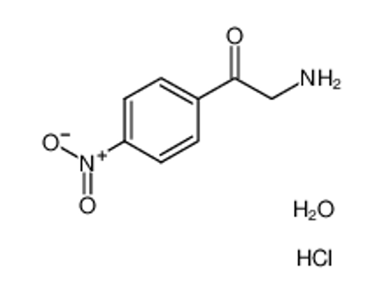 Изображение 2-amino-1-(4-nitrophenyl)ethanone,hydrate,hydrochloride