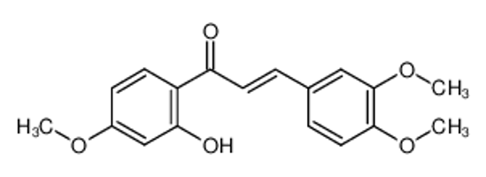Picture of 2'-HYDROXY-3,4,4'-TRIMETHOXYCHALCONE