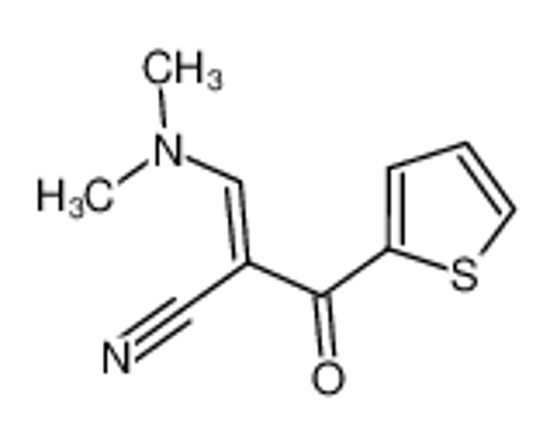 Picture of 3-(Dimethylamino)-2-(2-thienylcarbonyl)-acrylonitrile