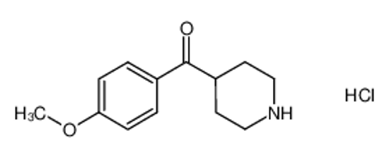 Picture of (4-methoxyphenyl)-piperidin-4-ylmethanone,hydrochloride