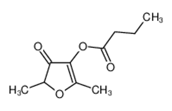 Picture of (2,5-dimethyl-4-oxofuran-3-yl) butanoate