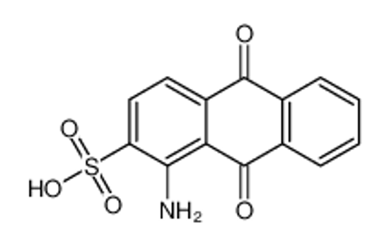 Imagem de 1-amino-9,10-dioxoanthracene-2-sulfonic acid
