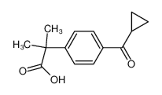 Изображение 4-(Cyclopropylcarbonyl)-α,α-dimethylbenzeneacetic Acid