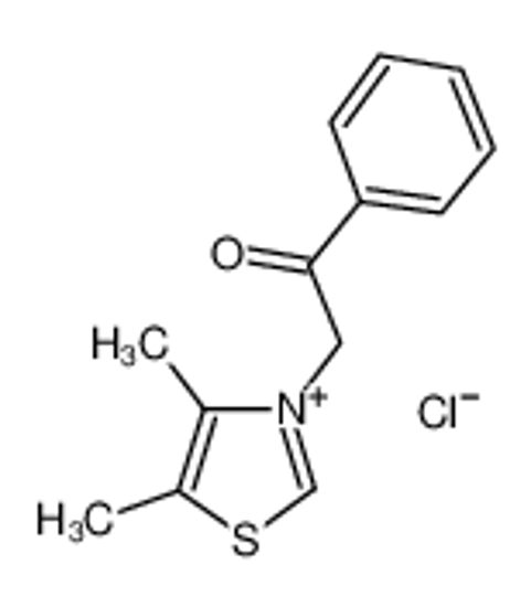 Picture of 2-(4,5-dimethyl-1,3-thiazol-3-ium-3-yl)-1-phenylethanone,chloride