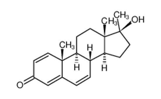Picture of (8R,9S,10R,13S,14S)-17-hydroxy-10,13,17-trimethyl-9,11,12,14,15,16-hexahydro-8H-cyclopenta[a]phenanthren-3-one