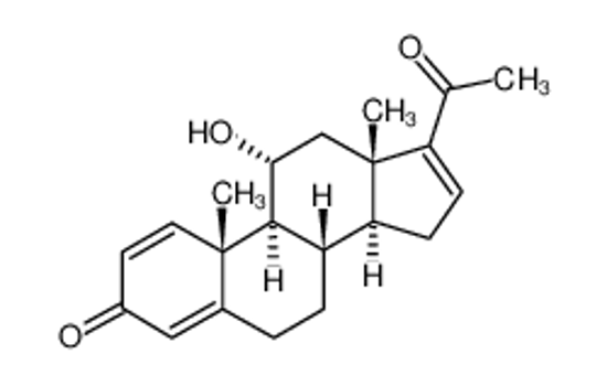 Picture of [2-[(8S,9R,10S,13S,14S,17R)-9-fluoro-11,17-dihydroxy-10,13-dimethyl-3-oxo-6,7,8,11,12,14,15,16-octahydrocyclopenta[a]phenanthren-17-yl]-2-oxoethyl] acetate