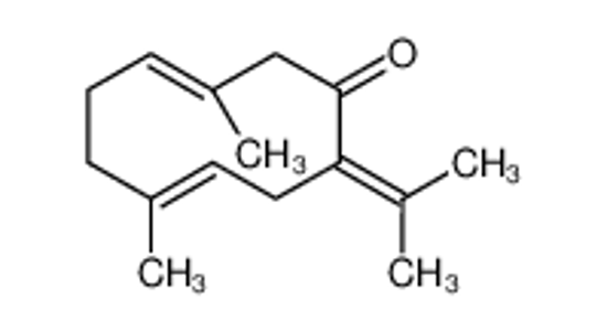 Picture of (3E,7E)-3,7-Dimethyl-10-(propan-2-ylidene)cyclodeca-3,7-dienone