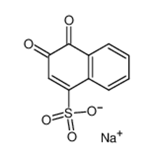 Picture of 1,2-NAPHTHOQUINONE-4-SULFONIC ACID SODIUM SALT