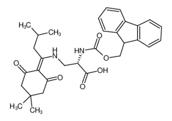 Imagem de Fmoc-3-[[1-(4,4-Dimethyl-2,6-dioxocyclohexylidene)-3-methylbutyl]amino]-L-alanine