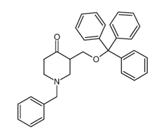 Picture of 1-benzyl-3-(trityloxymethyl)piperidin-4-one