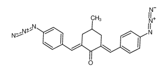 Picture of 2,6-Di(4-Azidobenzal)-4-Methylcyclohexanone