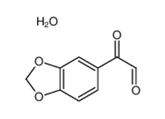 Picture of 2-(Benzo[d][1,3]dioxol-5-yl)-2-oxoacetaldehyde hydrate