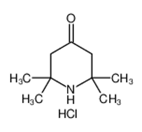 Picture of 2,2,6,6-tetramethylpiperidin-4-one,hydrochloride