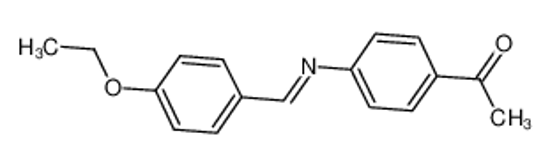 Picture of 1-[4-[(4-ethoxyphenyl)methylideneamino]phenyl]ethanone