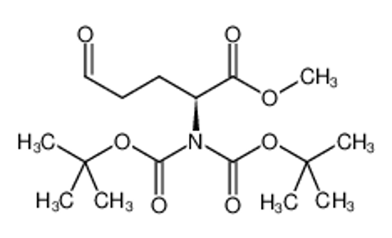 Picture of methyl (2S)-2-[bis[(2-methylpropan-2-yl)oxycarbonyl]amino]-5-oxopentanoate