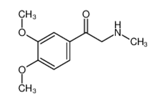 Picture of 1-(3,4-dimethoxyphenyl)-2-(methylamino)ethanone