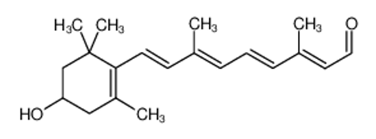 Picture of rac-all-trans 3-Hydroxy Retinal