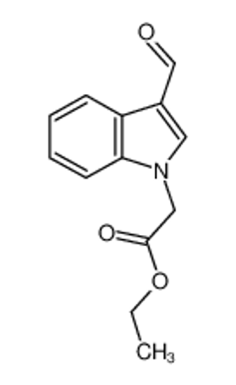 Picture of (3-Formyl-indol-1-yl)-acetic acid ethyl ester