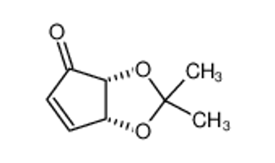 Imagem de (3aR,6aR)-2,2-dimethyl-3a,6a-dihydrocyclopenta[d][1,3]dioxol-4-one