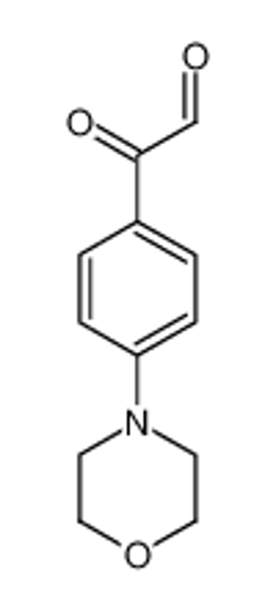 Picture of 2-(4-morpholin-4-ylphenyl)-2-oxoacetaldehyde