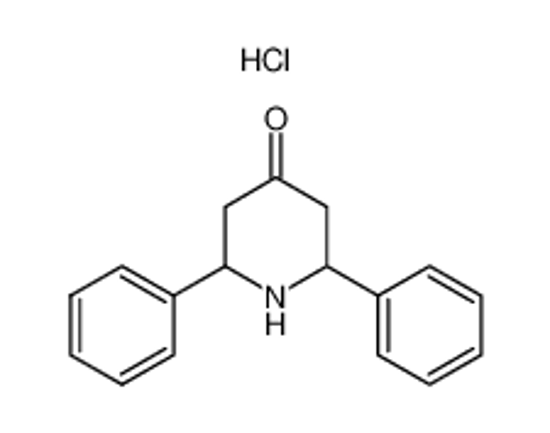 Picture of 2,6-DIPHENYL-4-PIPERIDONE HCL