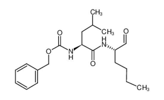 Picture of Calpeptin,N-Benzyloxycarbonyl-L-leucylnorleucinal