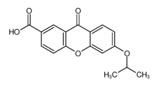 Imagem de 9-oxo-6-propan-2-yloxyxanthene-2-carboxylic acid