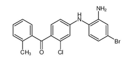 Picture of [4-(2-amino-4-bromoanilino)-2-chlorophenyl]-(2-methylphenyl)methanone