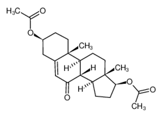 Imagem de (17-acetyloxy-10,13-dimethyl-7-oxo-1,2,3,4,8,9,11,12,14,15,16,17-dodecahydrocyclopenta[a]phenanthren-3-yl) acetate